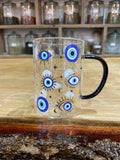 Evil Eye Glass Cup