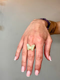 Butterfly necklace & ring