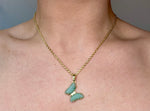 Butterfly necklace & ring