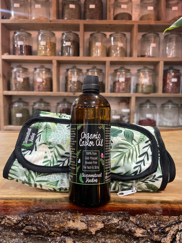 Organic Castor Oil Pack Set