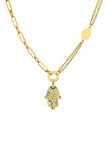 Evil eye necklace