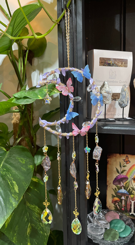Hanging Moon Sun Catcher