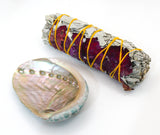 Sage Stick with Abalone Shell